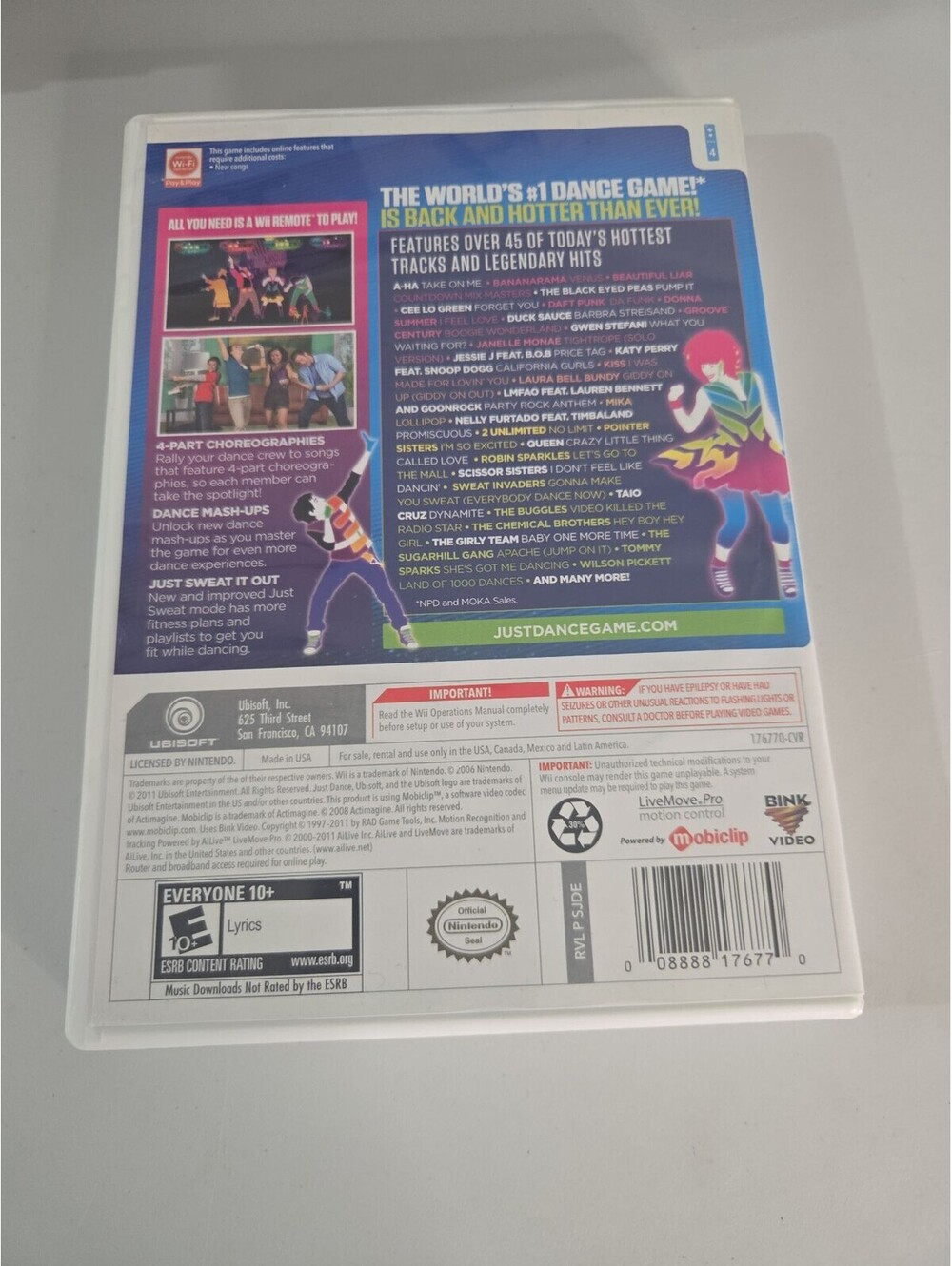 Just Dance 3 - Nintendo Wii (Complete with Manual) - Picture 5 of 5